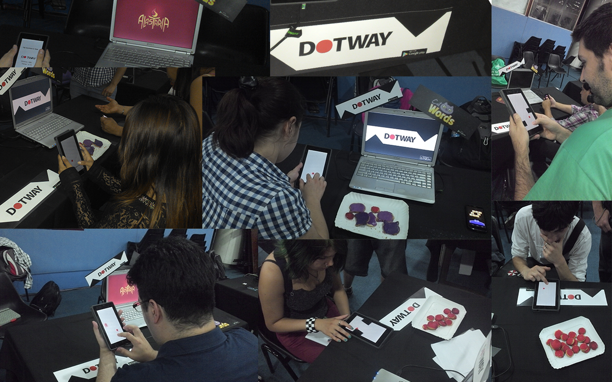 alastariagames's tweet photo. Muchas gracias a todos los que pasaron a probar el #DotWay en la #MeetTheGame!!! https://t.co/9DLCsk8oyA