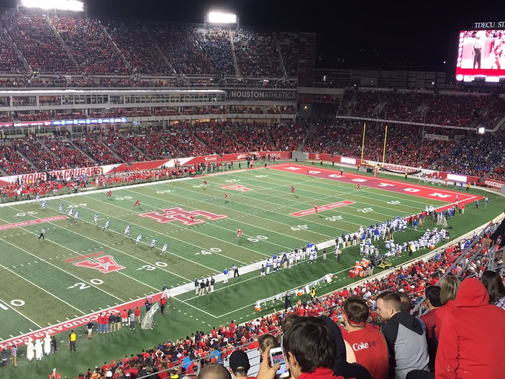The Nation of NS on Twitter: "Great crowd at TDECU Stadium to watch NS Nation alums Trevon Tate ...