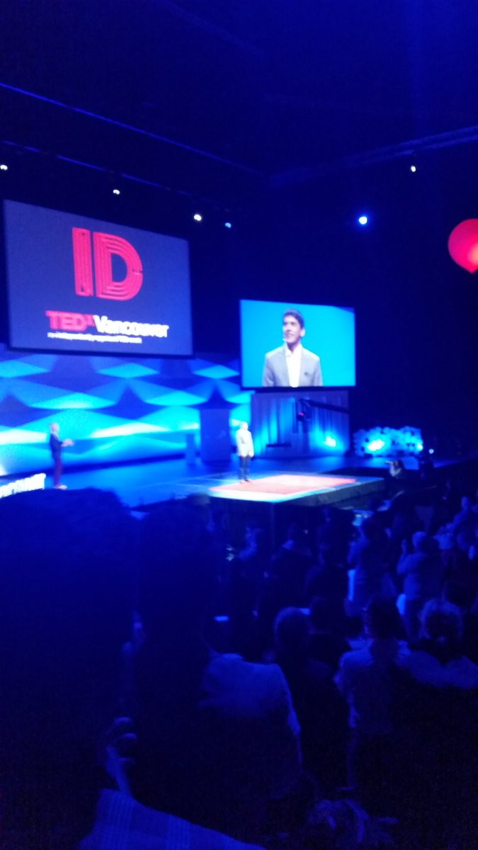 speaksocialYVR's tweet photo. He not only killed his TED talk, he killed it at life despite all his obstacles and weaknesses. #TEDxVan https://t.co/vJ0YzWFkEj