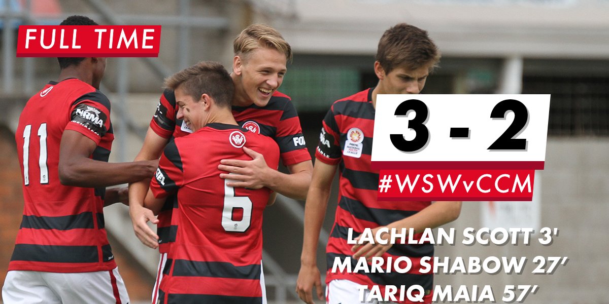 Wanderers Youth Vs Mariners Youth 15/11/2015 1030AM Youth Season