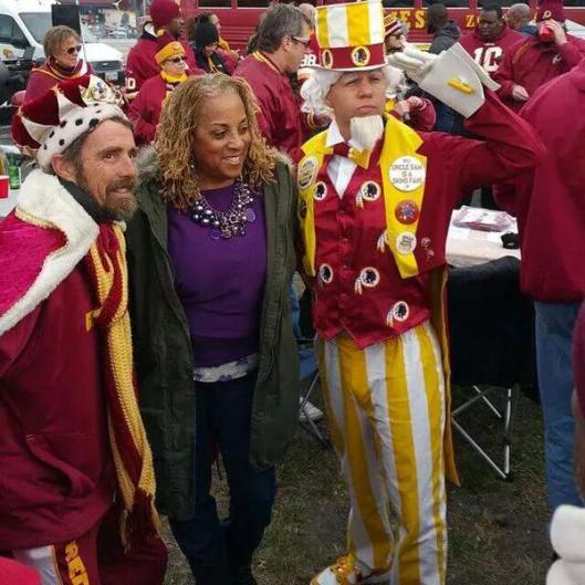 GeeJackson10's tweet photo. Last year, #UncleSam and #KingLear joined us at the #44Diesel Pre-game Tailgate . Looking forward to tomorrow! https://t.co/D4gdt6Qx4a