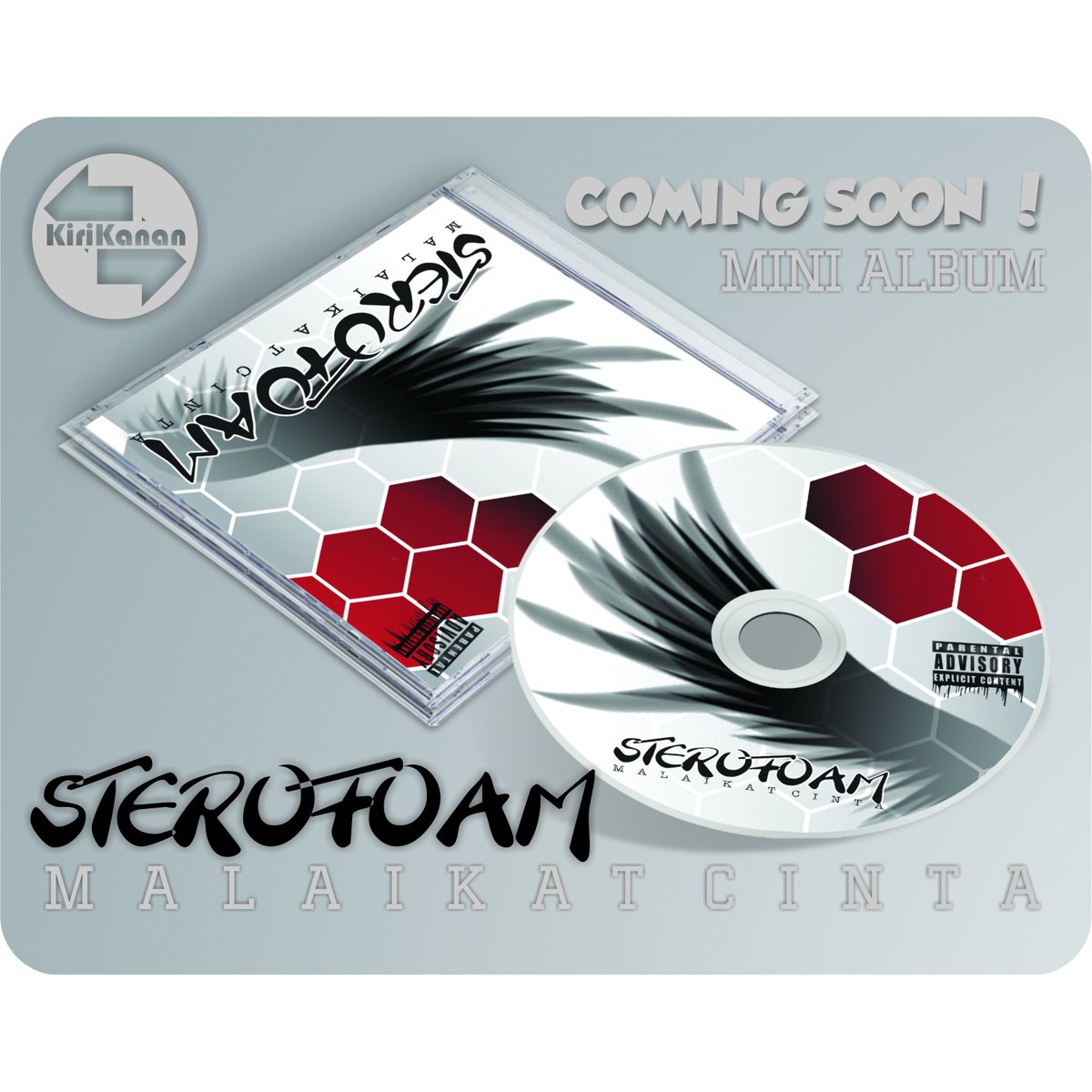 tunggu kehadiran mini album dari <a href="/STEROFOAMband/">STEROFOAM Official</a> ..!!! lagunya bikin galau.!! by: <a href="/KiriKanan_music/">KiriKanan Enterprise</a> cc: <a href="/ndy_aprilloza/">Rendi Lesmana</a>