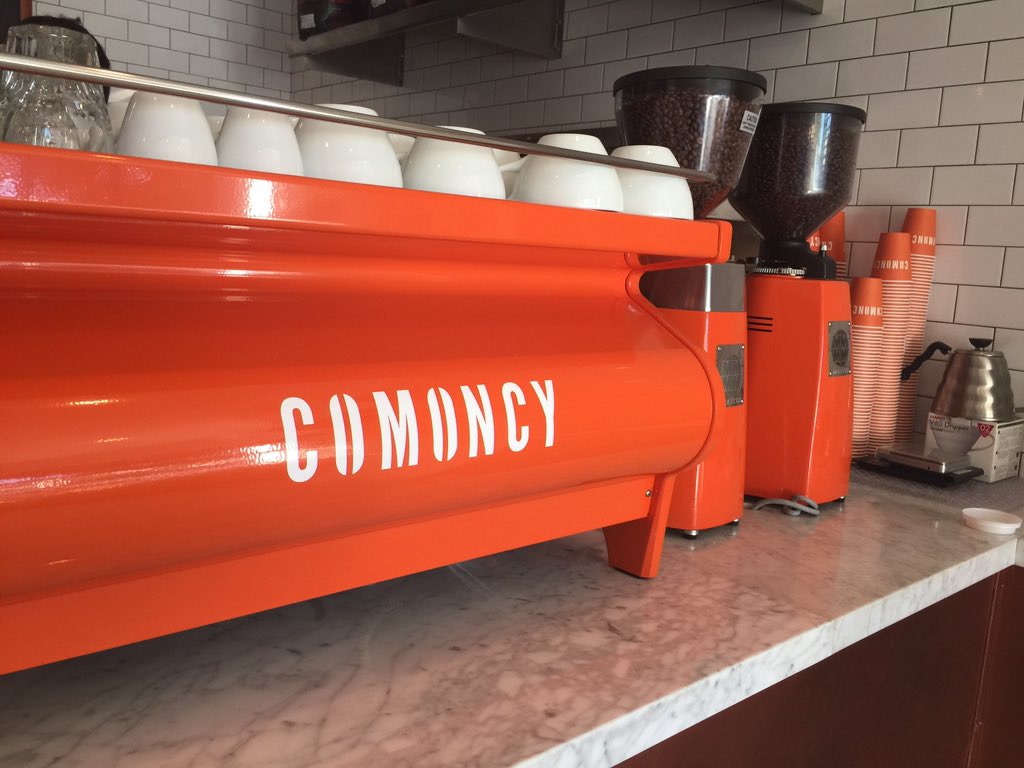 katherep's tweet photo. Happy to welcome @Comoncy to the neighborhood and their delicious homemade vanilla bean syrup latte https://t.co/aFJXwakjxN