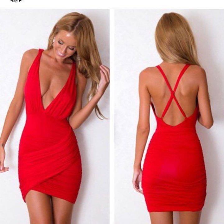 prettySneha2's tweet photo. Yay or Nay? #red #deepv #crisscross back #bodycon #dress #shop on #UsTrendy Search Product Number 832981 on www.ust… https://t.co/6kE8zw3qmH