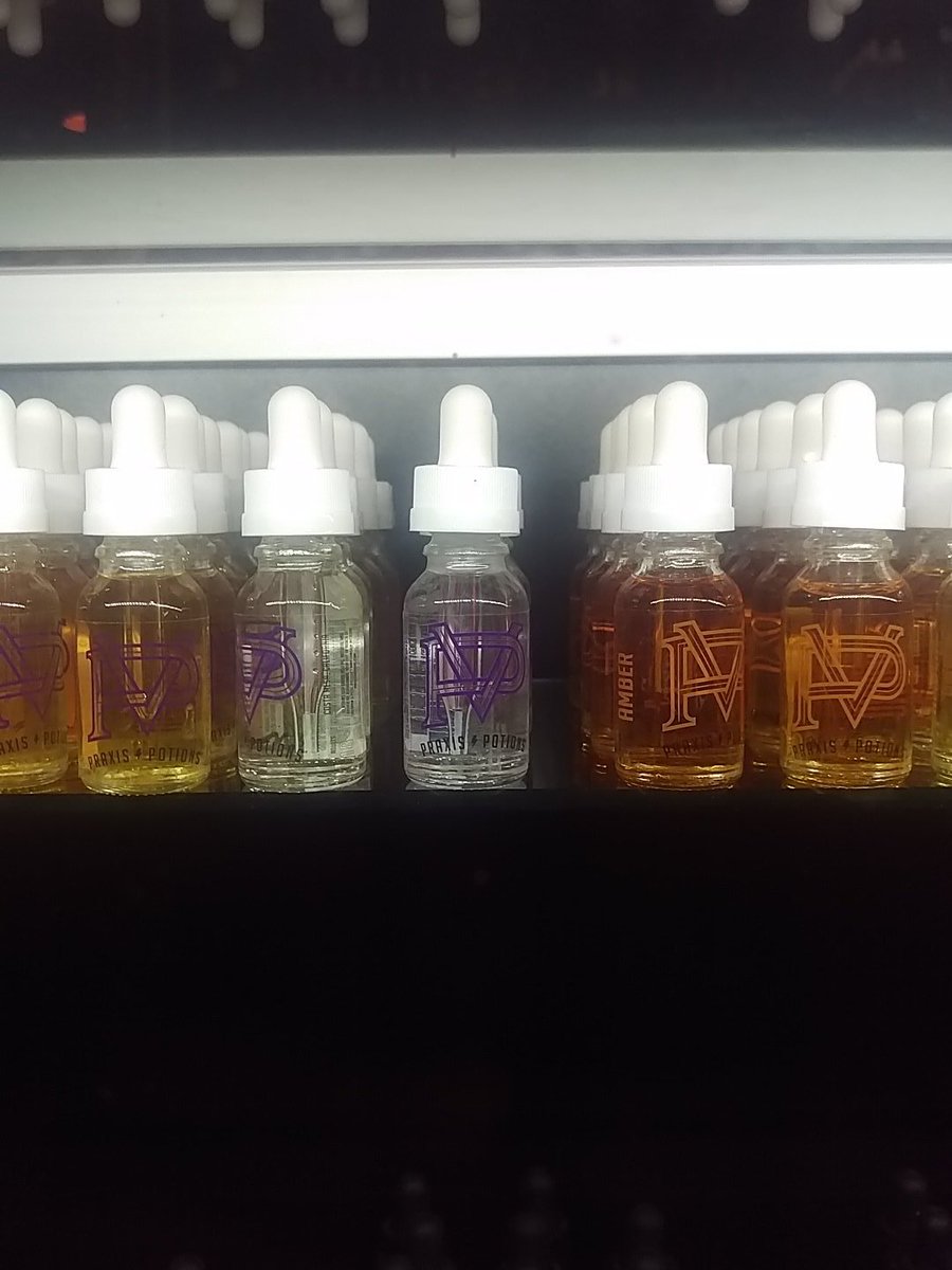 VapeShoppe_SD's tweet photo. The ever delicious Praxis Potions juice line is back on the shelves! https://t.co/SsBaZ9ddCD
