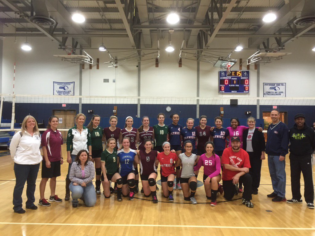 CoachACarlson's tweet photo. Great time last night watching all these girls play together in an exciting league All-Star game! #BumpSetSpike https://t.co/1Qk55QixHv