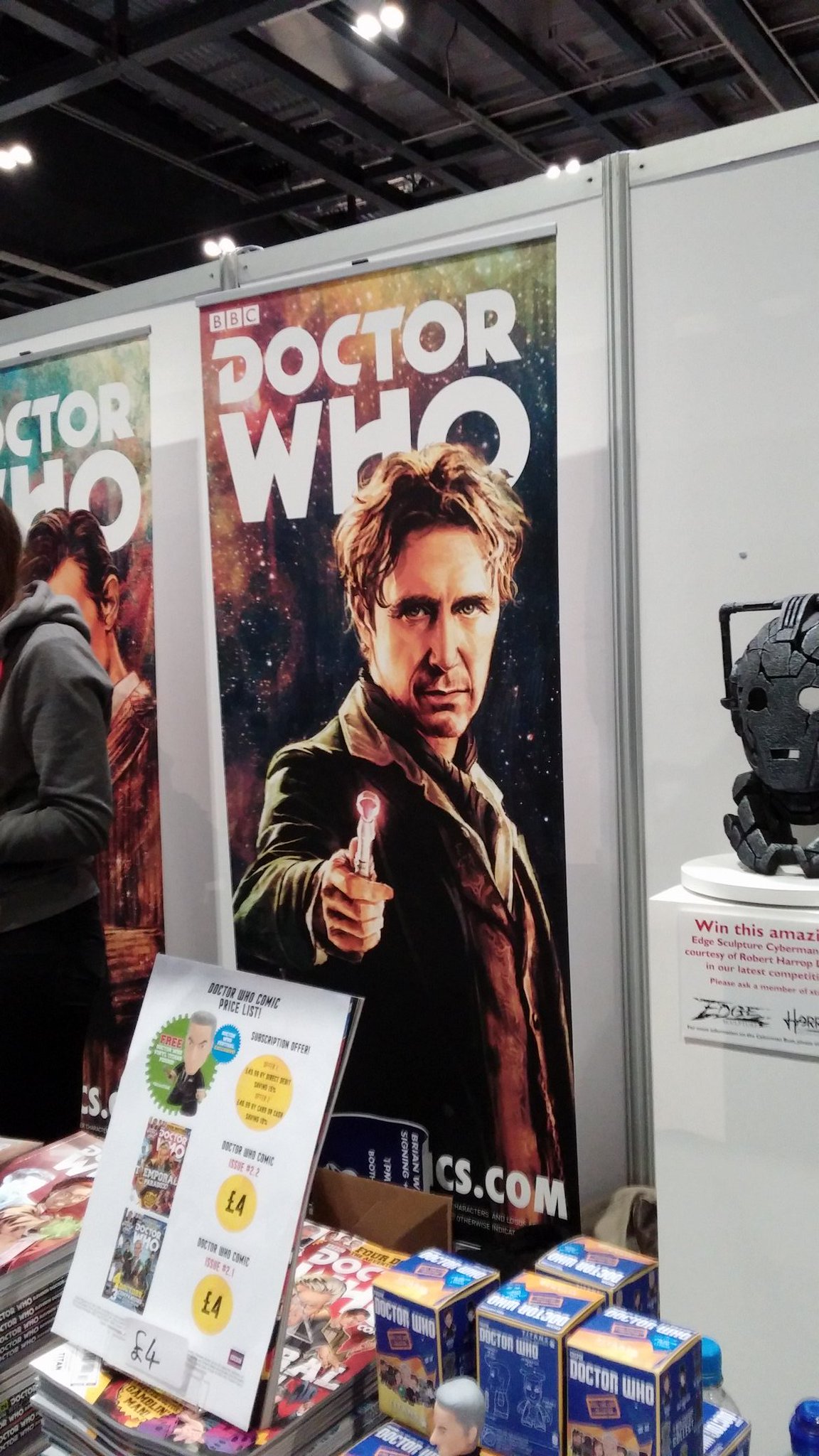That moment when you wish happy birthday to Paul McGann personally. 