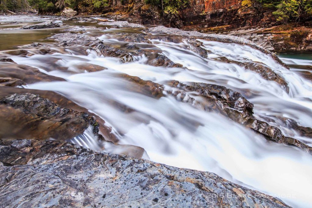 visitglacier's tweet photo. Sacred Dancing Cascade #glaciernp https://t.co/4PDMBqLqLF