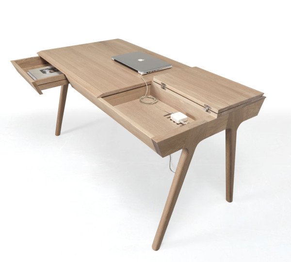 designmilk's tweet image. METIS: A Solid Wood Desk with Plenty of Storage bit.ly/1MBSIM8