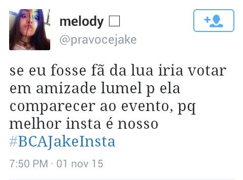 pqpblanco's tweet photo. Queria deixar claro que foi um prazer te decepcionar. Boa noite! #BCA2015 https://t.co/nbfhV630YJ