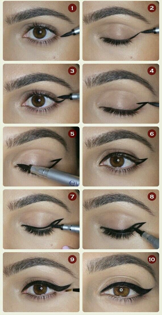 VanityRooms's tweet photo. How to do #WingedEyeLiner #VanityTips https://t.co/ZfYWVrZ3ZO