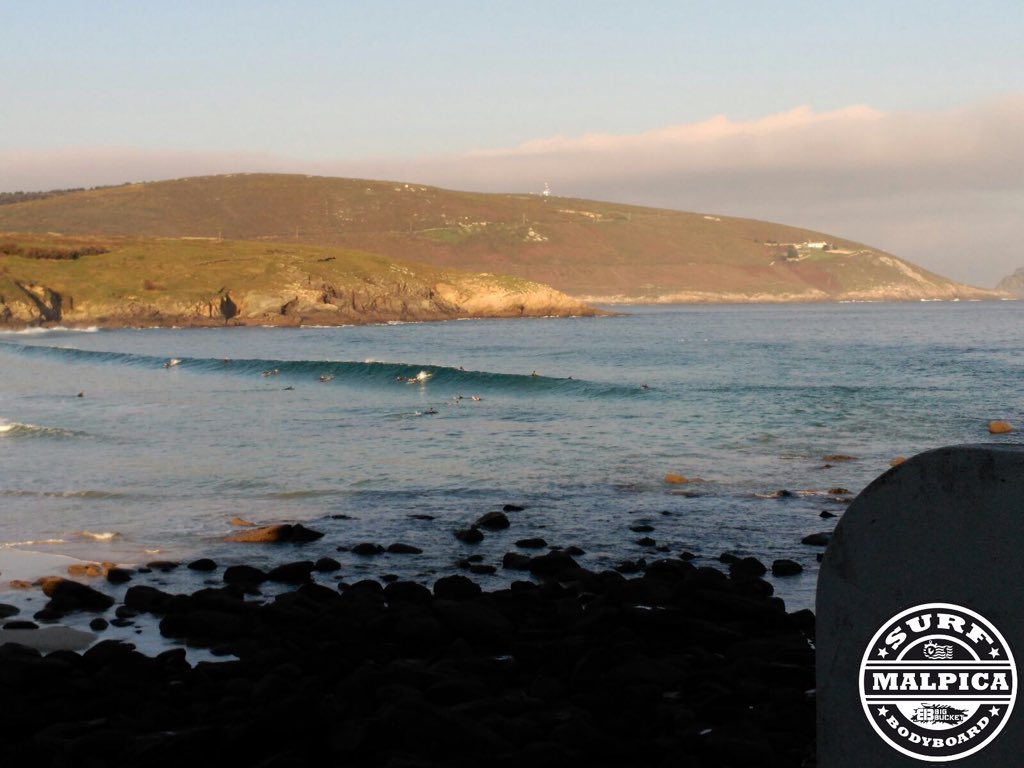 Hoy #Malpipeline promete bañazo!!! #Malpica #Surf #Galicia