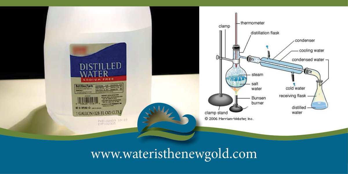 H2Oisthenewgold's tweet photo. What makes #distillation such an effective #water #purification process? https://t.co/7N4ugwHN4F https://t.co/de6cGEHaJr