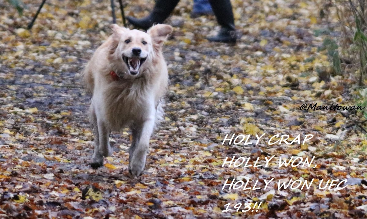 Manitowan's tweet image. #UFC193 Holy Crap Holly Won!!!
