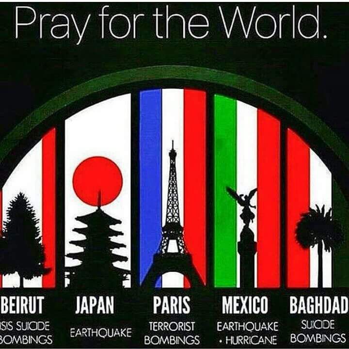 kkaayyeezz's tweet image. Friday the 13th of November, 2015
#PrayForTheWholeWorld #MercyandCompassion