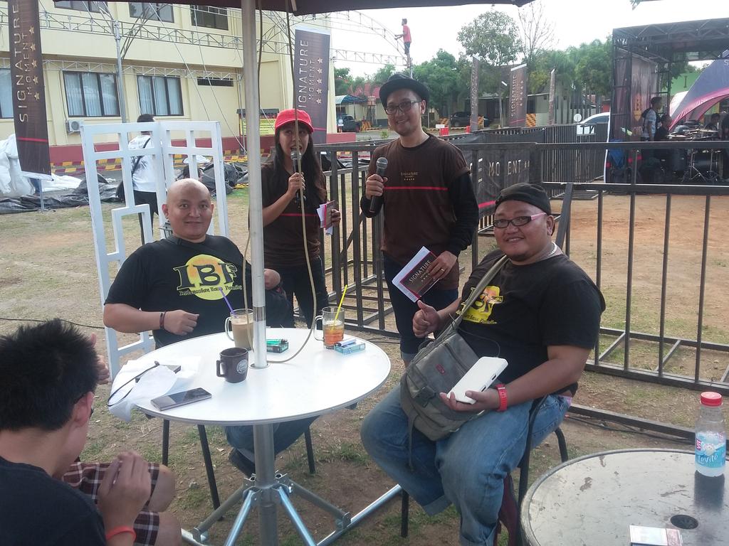 Selamat datang om @franky_sadikin dan om hen hen #2nd anniversary ibf chapter serang