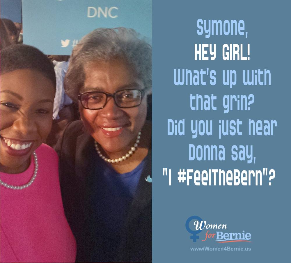 savemain_st's tweet photo. Hey, Donna, we got a ticket for you on the Bernie train.
Come on over and #FeelTheBern 
#DebateWithBernie #DemDebate https://t.co/KAA1AHyqvs