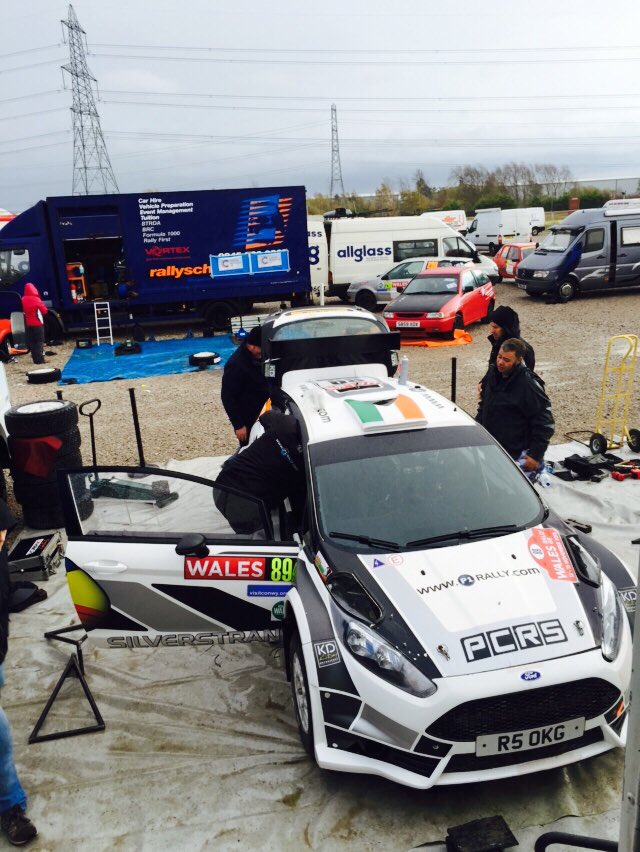 Ready for the final day of <a href="/WalesRallyGB/">OfficialRallyUK</a>, hopefully today won't be as dramatic as yester 😁 <a href="/p_pauric/">Pauric Duffy</a> <a href="/kevinglynn2005/">Glynner</a>