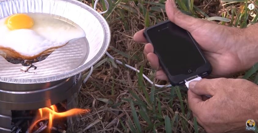How To Charge Your Cell Phone Using Fire inmediately.com/charge-phone-w…