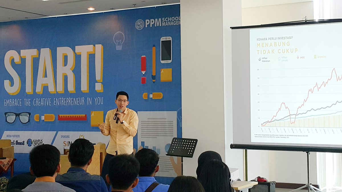 bahana__tcw's tweet photo. Investment Specialist Bahana TCW berbagi tips perencanaan #InvestasiBenar  untuk creativepreneur di "START!". https://t.co/NRJqkRl6V9