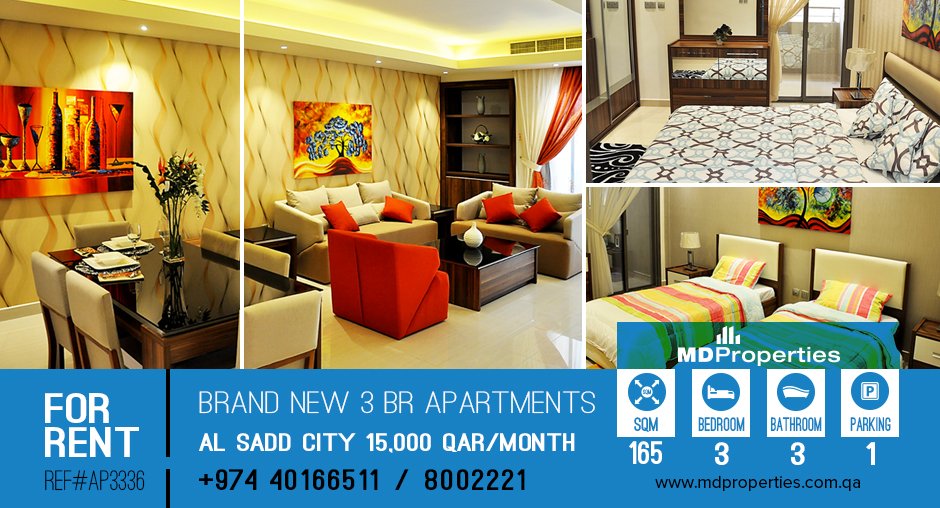 MDPropertiesQ's tweet photo. 3 BR FF Apartments for Rent, Starting at 15,000/month. Call Now 800 2221! https://t.co/IdDbUQbabF #MDProperties https://t.co/1DLZIBEUwl