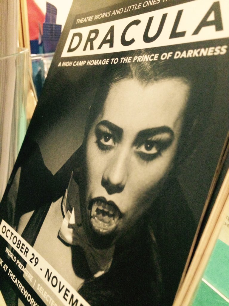 Exhilaratingly wicked final show of 
#Dracula by <a href="/little_ones/">Little Ones Theatre</a> #catherinedavies is amazing! <a href="/Theatre_Works/">Theatre Works</a> #biteme