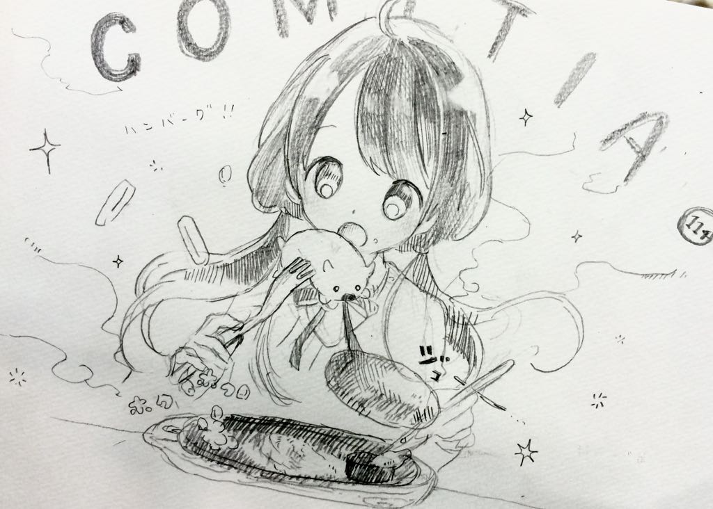 今回のスケブは食という感じでした。タルトの層は通信規制にかかってたので適当です!ありがとうございました! 