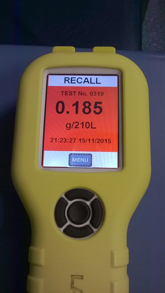 RoadPolicingWA's tweet image. Not quite Dave Warner's score but very high none the less, drink and drive and you will be caught out #badops #mbts3