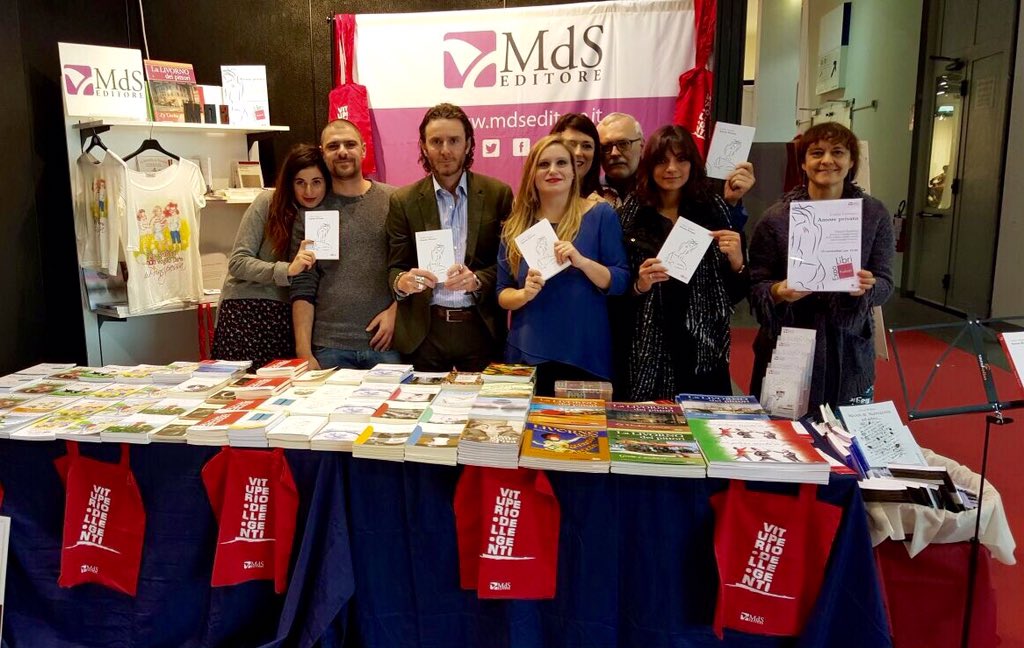 MdSEditore's tweet photo. Fra pochissimo la presentazione di "Amore Privato"! @PadovaExpoLibri @ArtePadova #padovaexpolibri https://t.co/9iI3FdMUnE