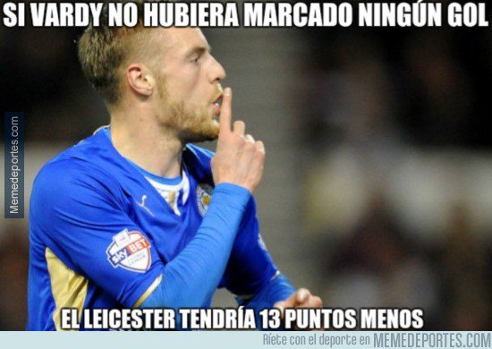 memedeportes's tweet photo. Muy clave Vardy en el Leicester  https://t.co/9RX8gAH279 https://t.co/YR8lnA4w2j