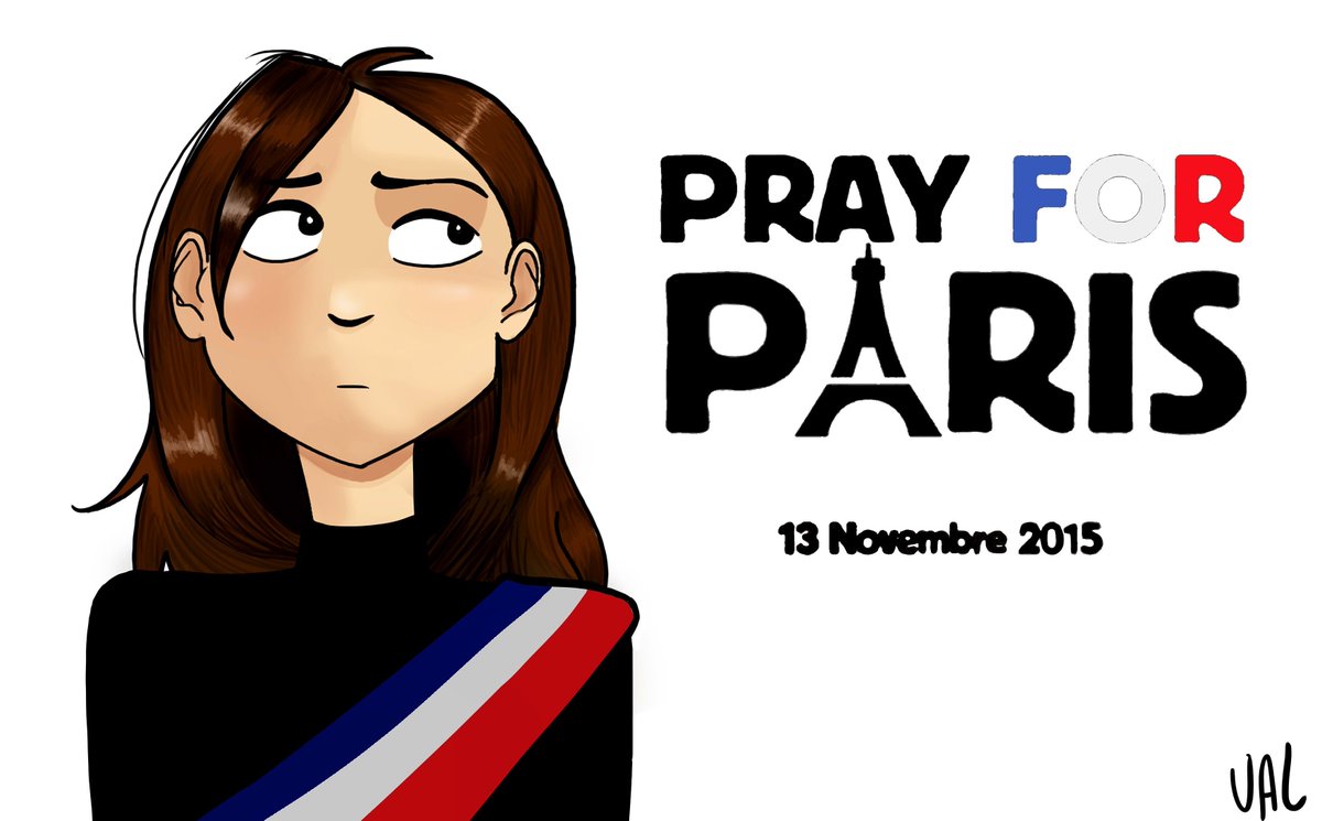 Valentine0907's tweet photo. #PrayForParis https://t.co/kjMeVG0p8Q