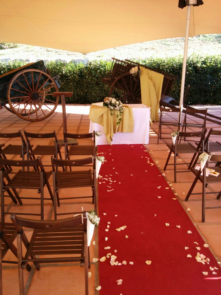 Commencem el wedding show al Mas de Can Riera!