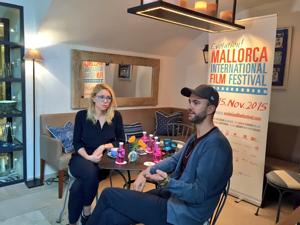 EVOLUTIONIFF's tweet photo. Director Florian Gottschick @NACHTHELLE #Evolution #emiff2015 #rialtoliving @SandraSeeling https://t.co/sQhHrEiY5Q