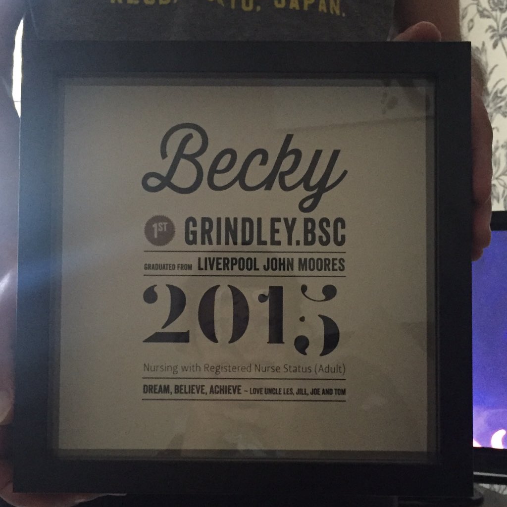 BecaGrindley's tweet photo. Thank you so much to uncle @leskendall3 &amp; @18JPK for my amazing graduation present! https://t.co/giL5xPYR0Z