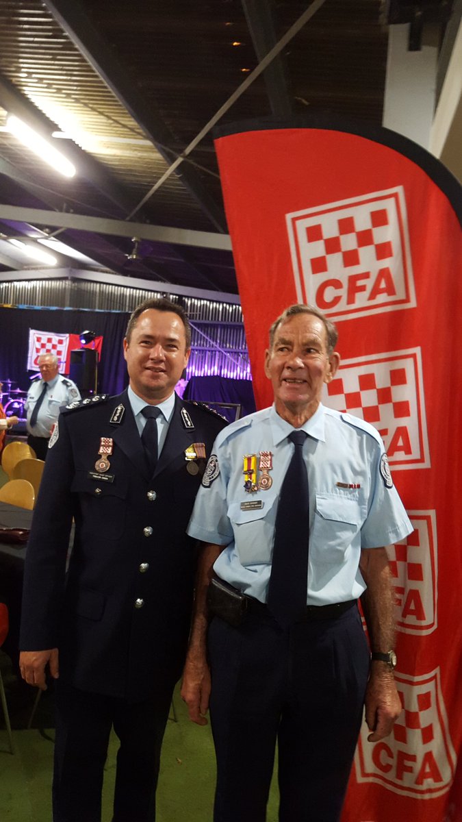 CFASouthEastDCO's tweet photo. David Skinner received Gold Star &amp; 35yr service medal tonight. He has encouraged &amp; supported many youth to join CFA https://t.co/6l2OspCqFx