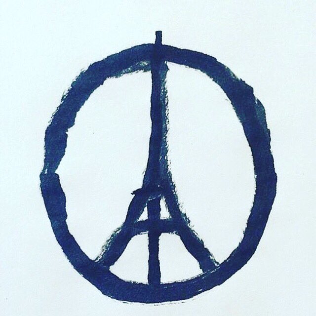 #PrayForParis #prayfortheworld we will not live in terror! #waronterror
