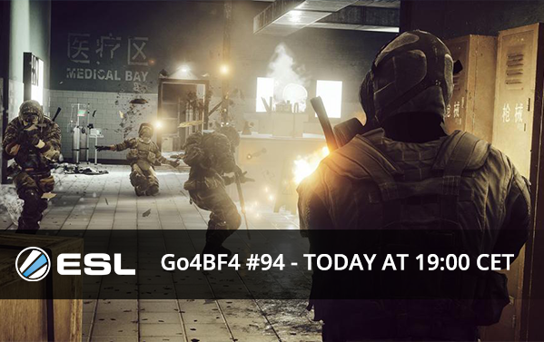 ESLBattlefield's tweet photo. [EU][PC] In 6h our #Go4BF4 Cup #94 starts with €100 in prize money. Sign up here: https://t.co/GpybrJd9Mg #BF4 https://t.co/BK30hMoqlH
