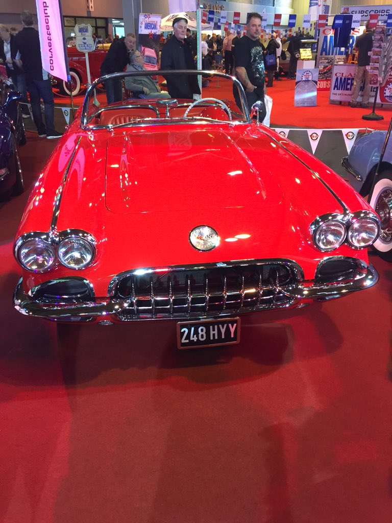 PJInsure's tweet photo. We couldn't resist this... " Little Red Corvette" at the #NECclassic  #shesabeauty https://t.co/WIvbjtmI0k