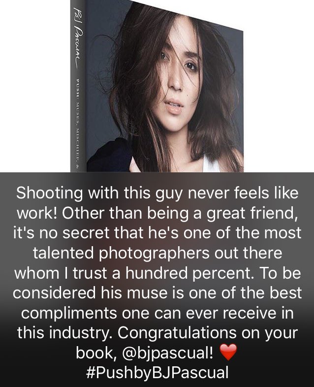 OfficialKBB's tweet photo. “Shooting with this guy never feels like work... Congratulations on your book, @bjpascual! ❤️” — Kathryn Bernardo 💋 https://t.co/ZwAXWMZWvl