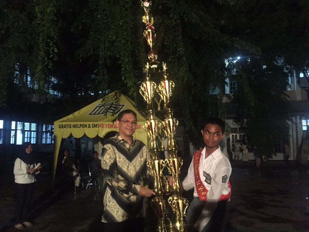 Juara Umum diraih oleh SMA Negeri 5 Makassar
