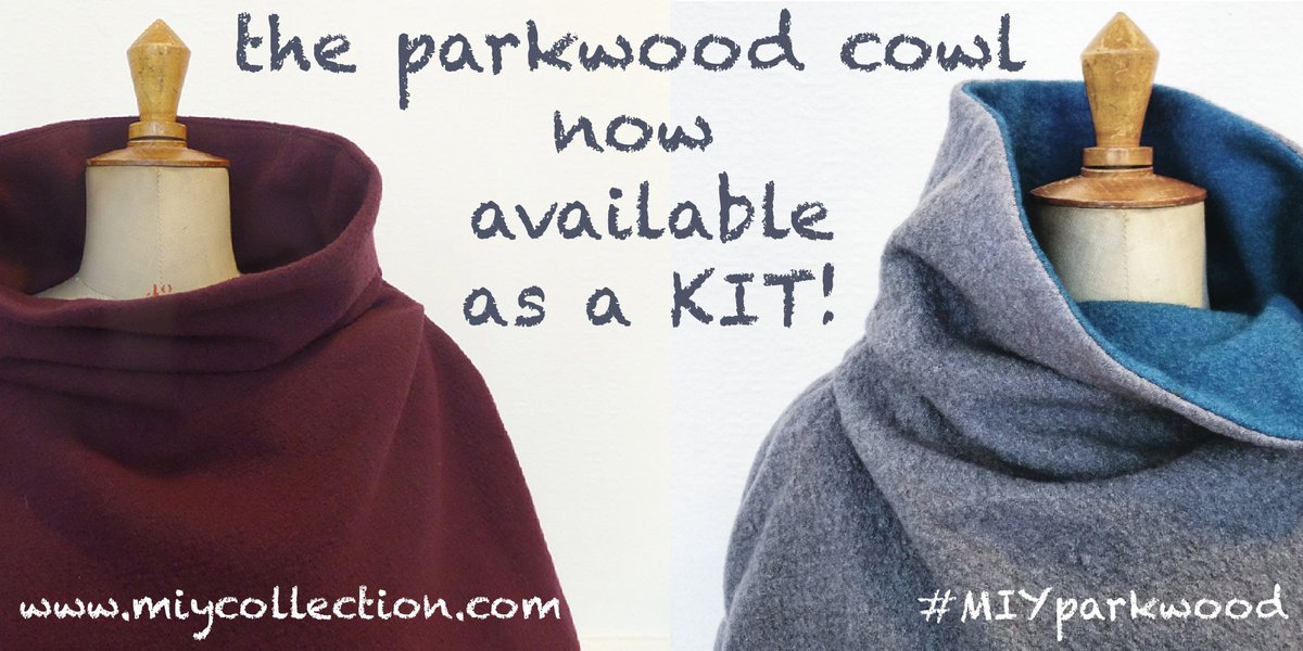 thatwendyward's tweet image. The #MIYparkwood cowl now available as a #sewingkit! Everything you need to just get sewing. bit.ly/1j1CXlK