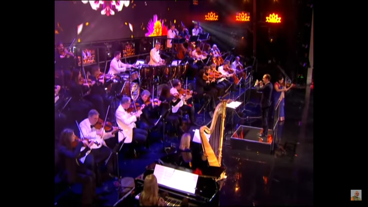It was gr8 to collaborate with <a href="/LPOrchestra/">London Philharmonic Orchestra</a> and <a href="/TimMurray5/">Tim Murray</a> Thanks to <a href="/UKWelcomesModi/">UKWelcomesModi</a> for the opportunity