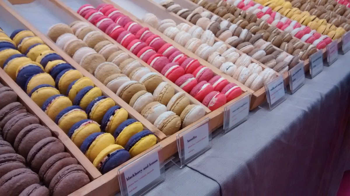 dadbakes's tweet image. So many tempting treats at the @BBCGoodFoodShow #GFSLDN