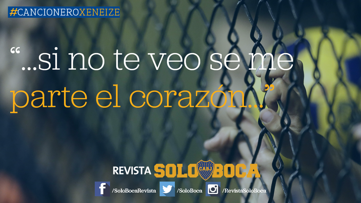 misticastream's tweet photo. #CancioneroXeneize ¿Te pasa como a nosotros? ¡RT!

#VamosBoca https://t.co/aAy7N1urRJ