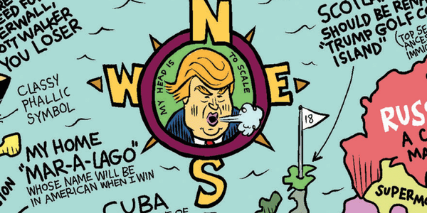 Embedded image Map Of The World Donald Trump Map Of The World Donald Trump Embedded image
