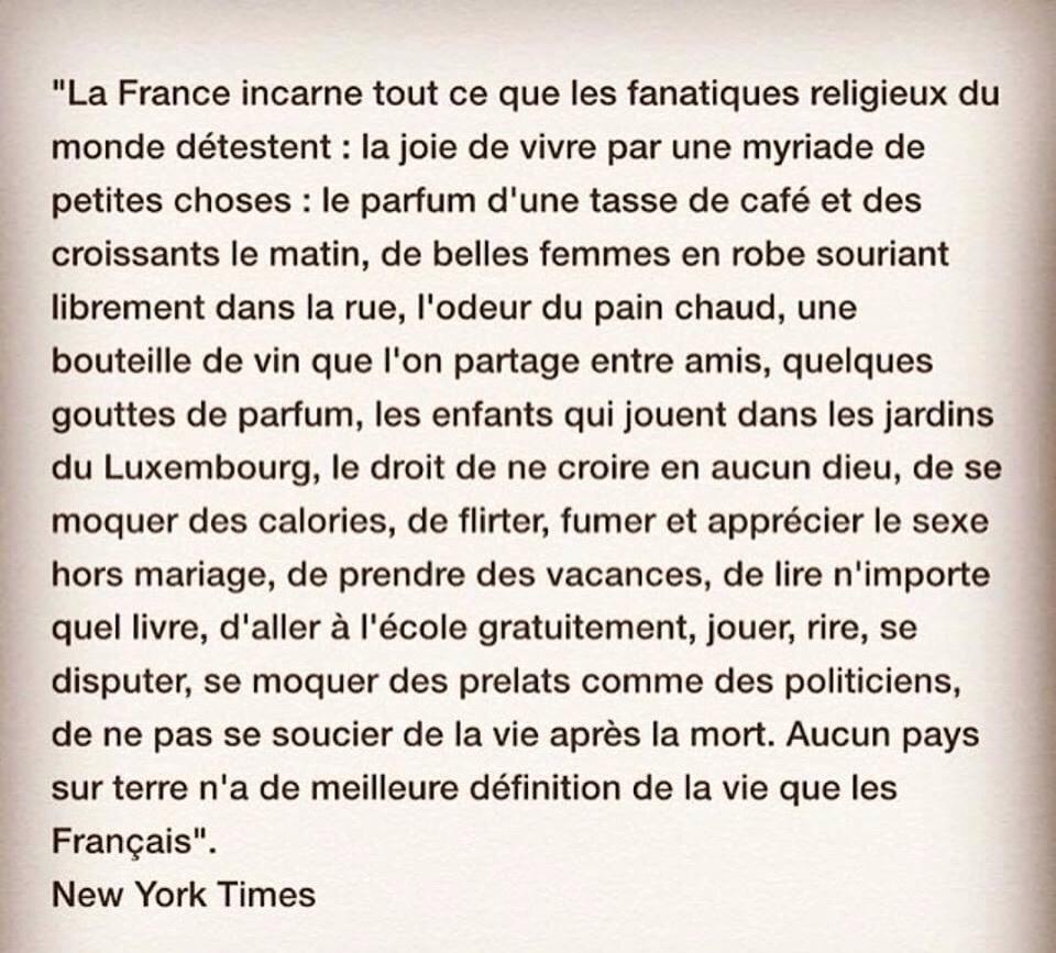 JeanC_Prevost's tweet photo. Merci au @nytimes pour ce soutien sincère. Quelle chance de vivre en #France .   #LiberteEgaliteFraternite https://t.co/8Fpfb56sMF