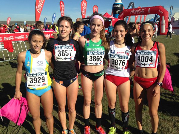 MarioGonzalezVi's tweet photo. ---
---
Isabel Barreiro, atleta de Gijonés, tercera juvenil esta mañana en el Cross Internacional de Atapuerca. https://t.co/2ftl1A72LK