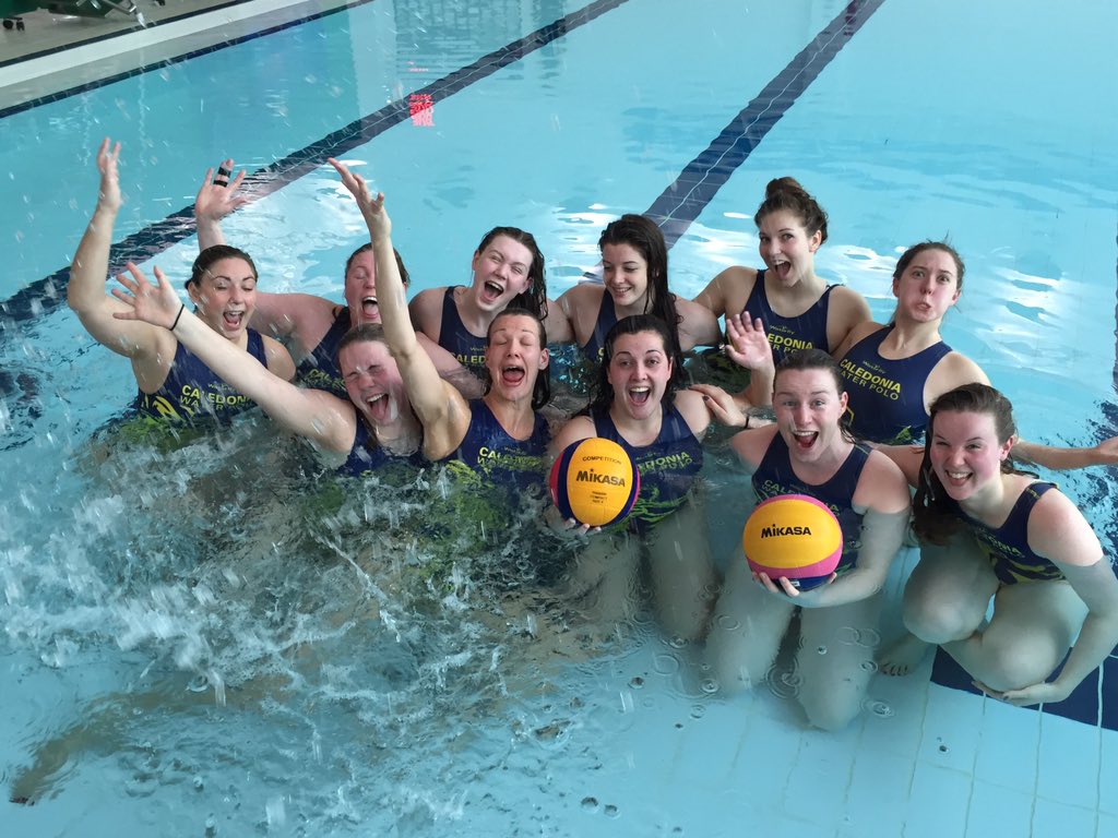 CaleyWomenWP's tweet photo. Celebrating the weekends wins💪🏻🎉🏊🏻 #bwpl @ScottishSwim @ScotWaterPolo https://t.co/TjttjB7wzD