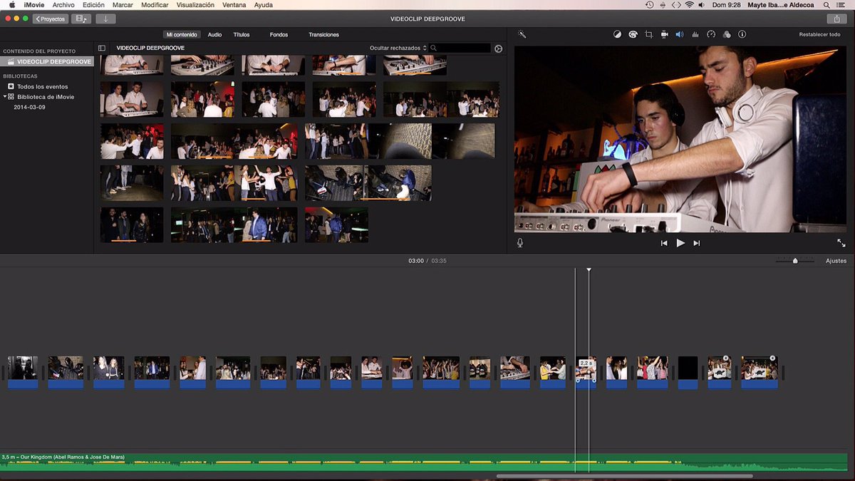 Terminando el montaje del videoclip 💪 Come on! #EstamosRodando #viveahoratalent <a href="/RonBarceloSpain/">RONI🔥</a> <a href="/DesaliaMusic/">Desalia Music</a>