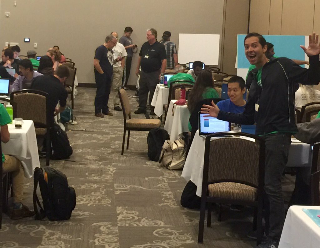 lsmgatorpr's tweet photo. 10 teams of awesome people from across the globe. 14 more hours to go. Let's crush it! #startupdaytona  #GSB2015 https://t.co/19Cg0qrf5o